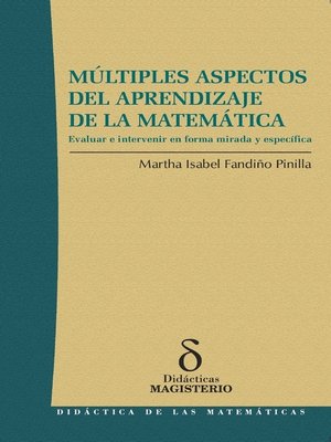 cover image of Múltiples aspectos del aprendizaje de la matemática